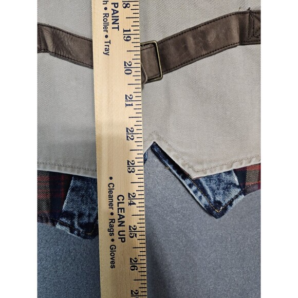 Cripple Creek Ranchwear Men L Vest Denim Blue Jean Sleeveless Western New - Picture 6 of 7